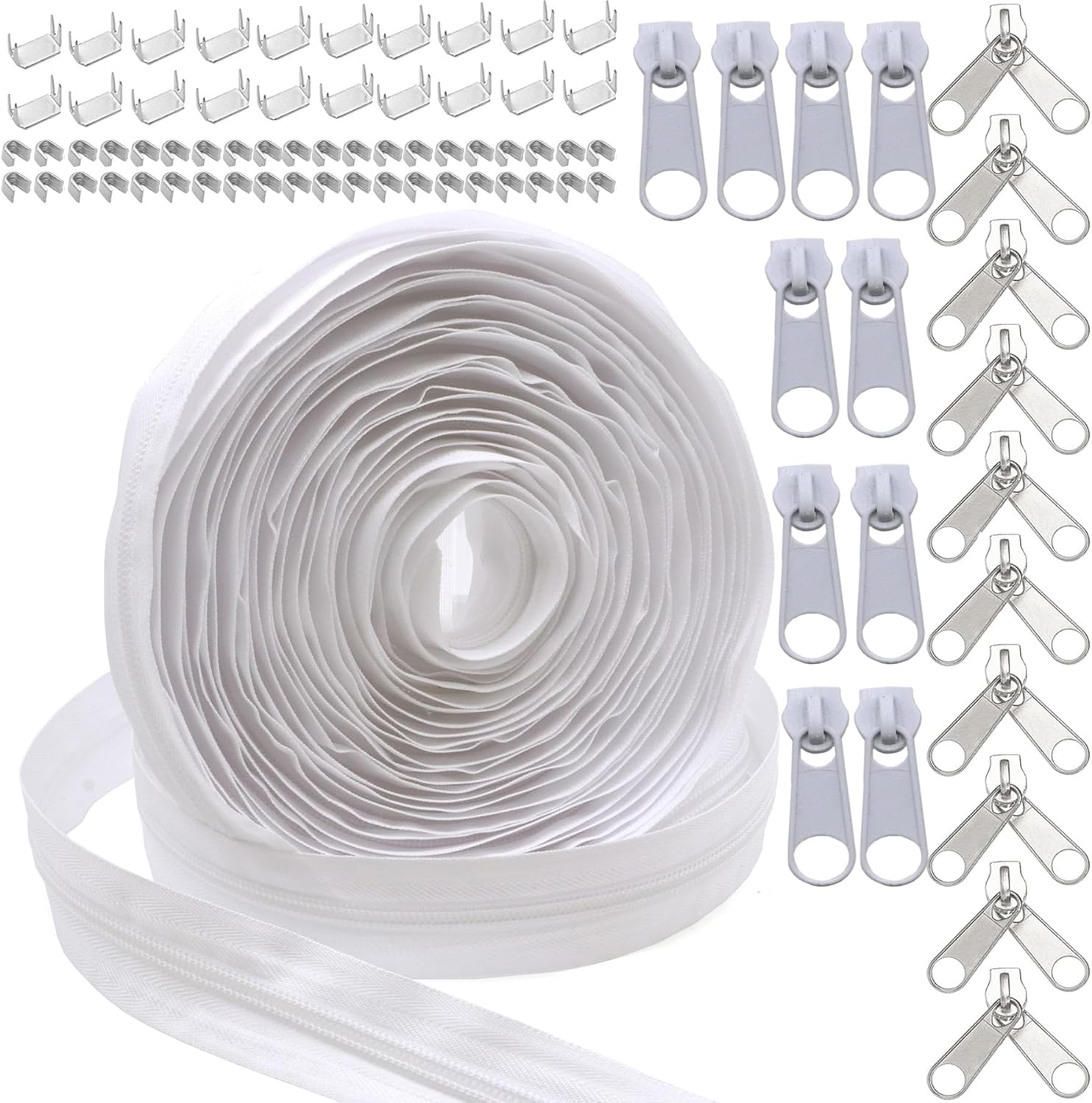 5 Zipper Tape ZXZIP #5 Nylon Coil Rainbow Zipper Tape By The